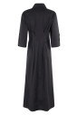 robe-noire-en-popeline-de-coton-stretch