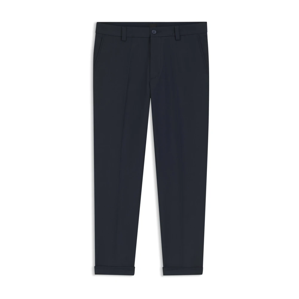 Hugo Men's Blue Suit Trousers, W38 L32, Kane Chino Trousers