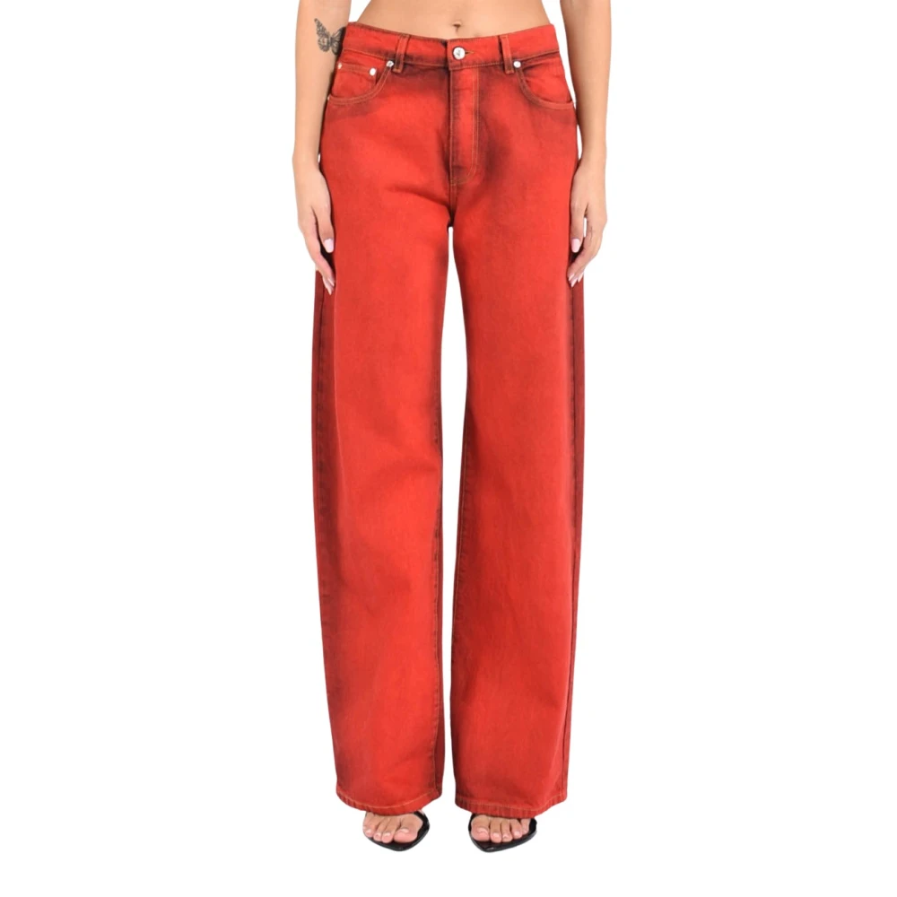 Jeans > Straight Jeans - - Msgm - Modalova