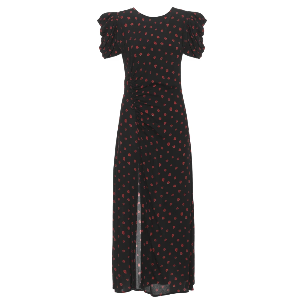 Mar De Margaritas Women's Multicolor Kristel Crepe Button Draped Midi Dress - Midi Dresses - Xs - Dresses