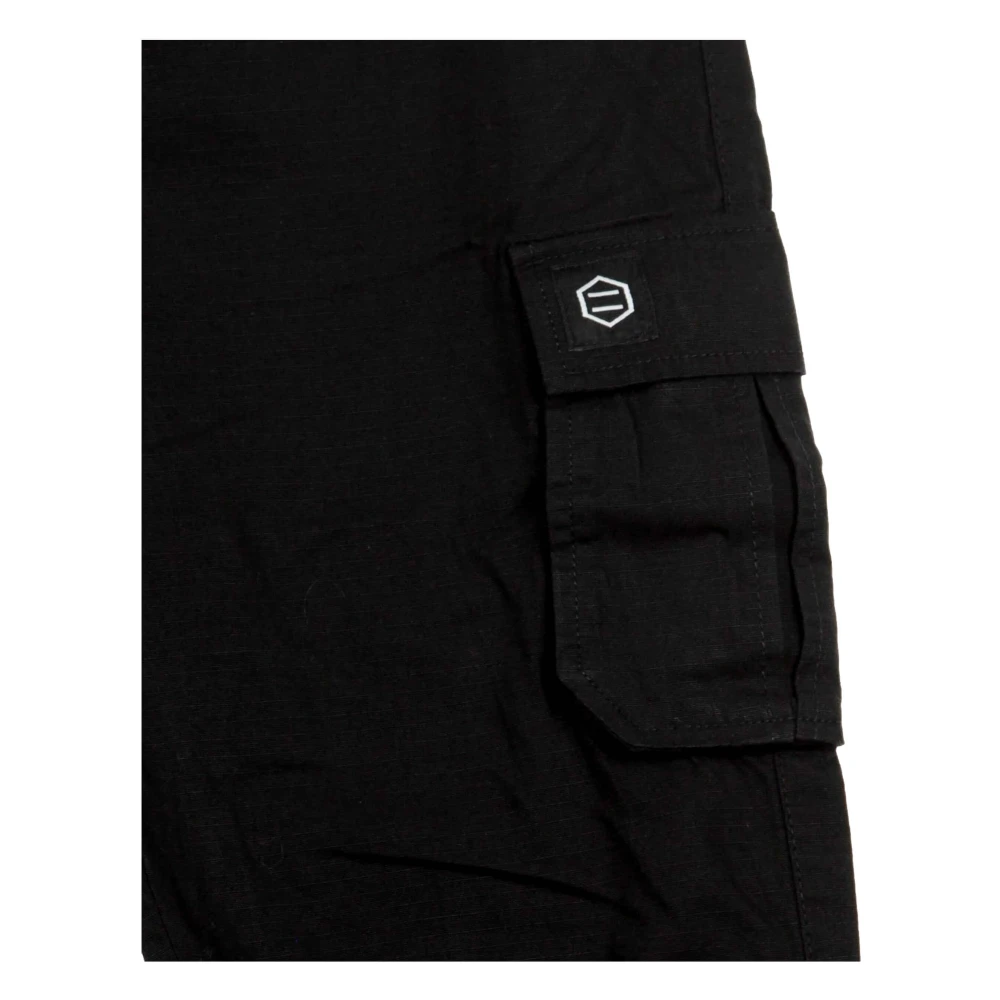 Dolly Noire Cargo Ripstop Lange broek Black Heren