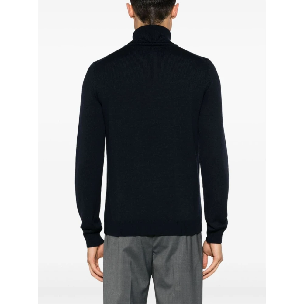 Roberto Collina Blauwe Sweaters voor Mannen Blue Heren