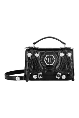 Small Hexagon Läder Tote Bag