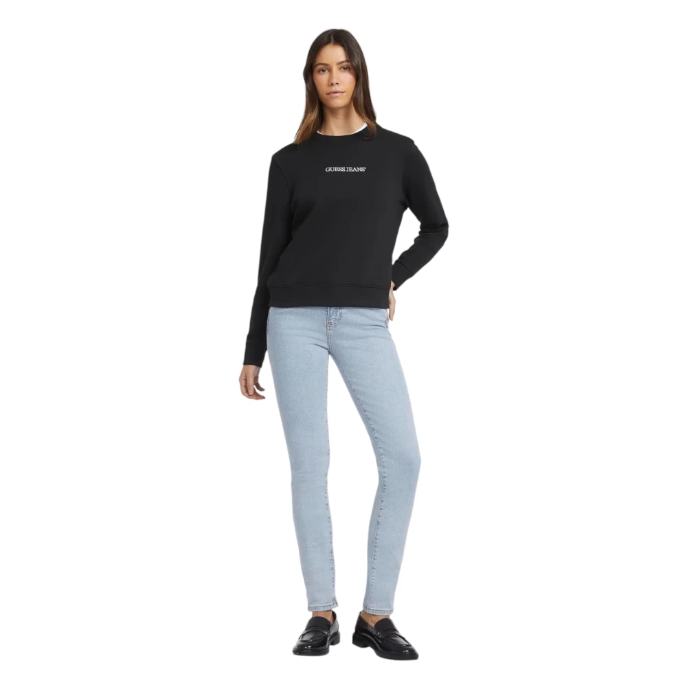 Guess Stijlvolle hoodies voor vrouwen Black Dames