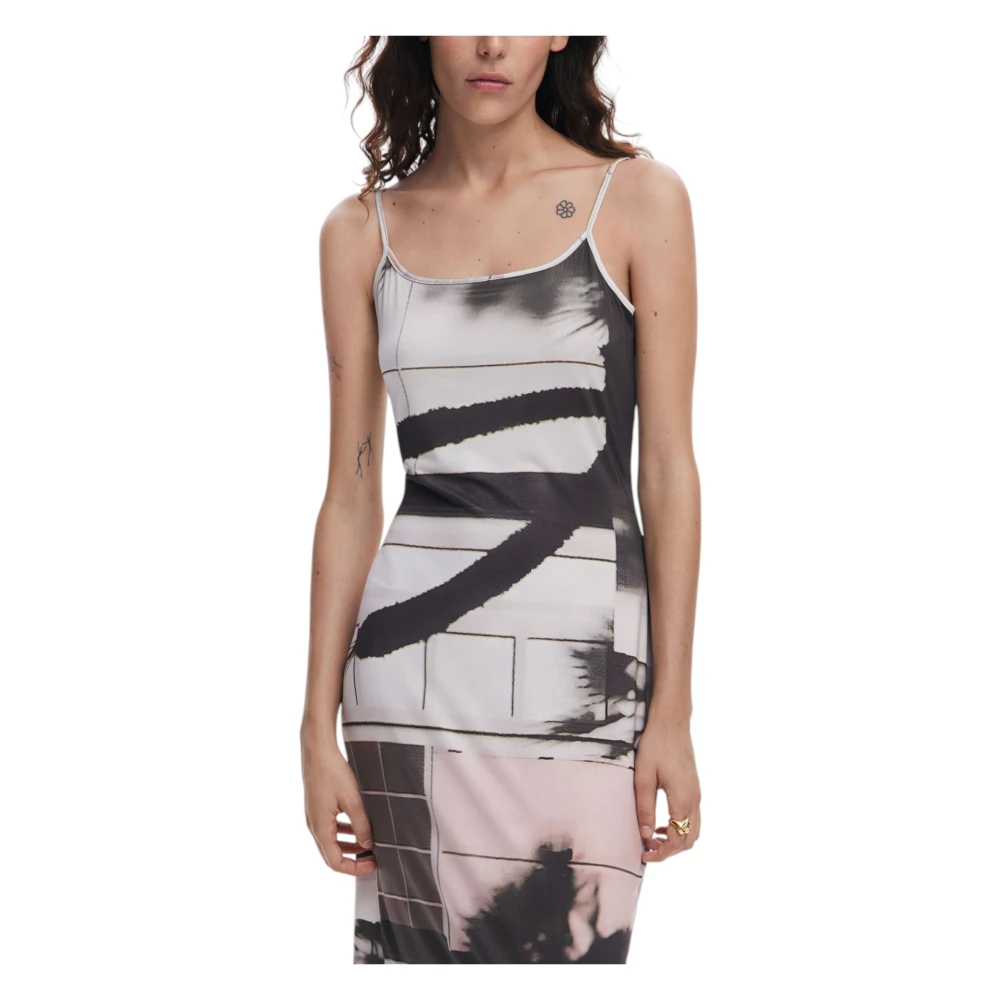 Desigual Lente Zomer Dames Lange Jurken Collectie Multicolor Dames