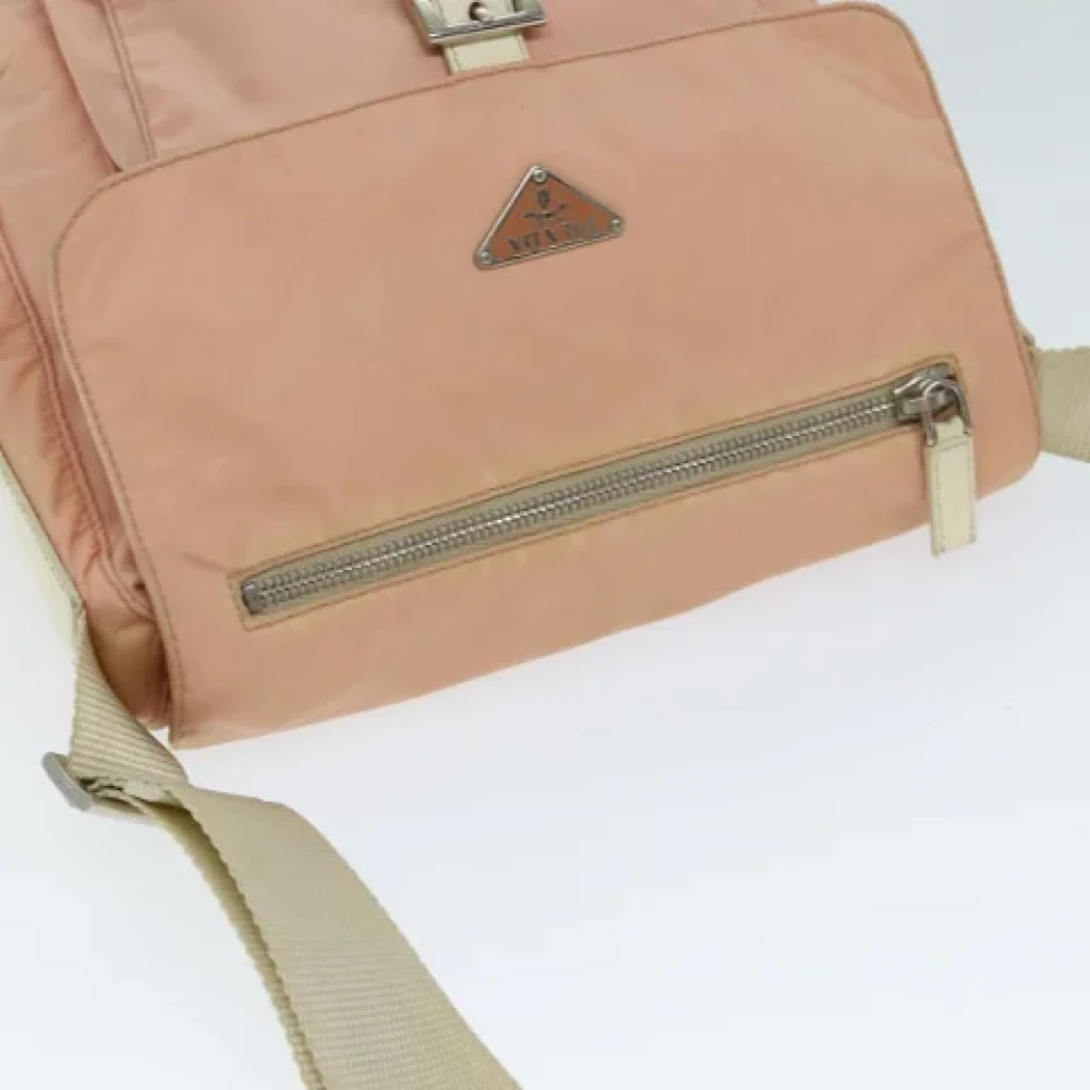 Prada Vintage Pre-owned Fabric prada-bags Pink Dames