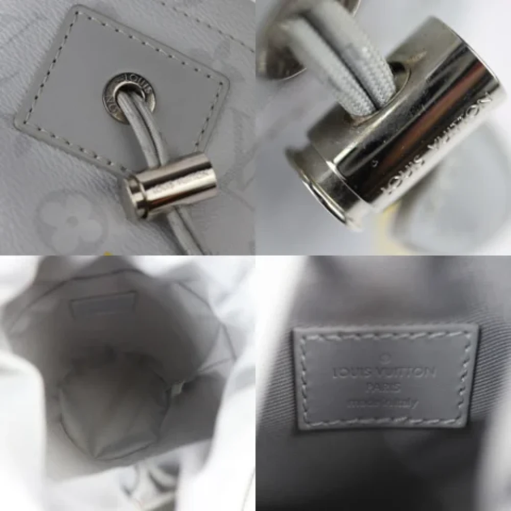 Louis Vuitton Vintage Pre-owned Leather shoulder-bags White Heren
