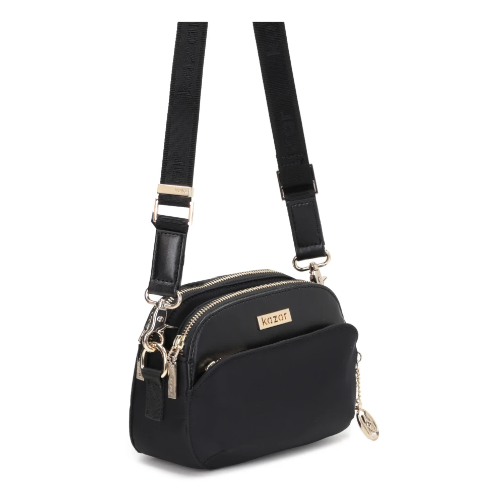 Kazar Dames zwarte schoudertas Black Dames