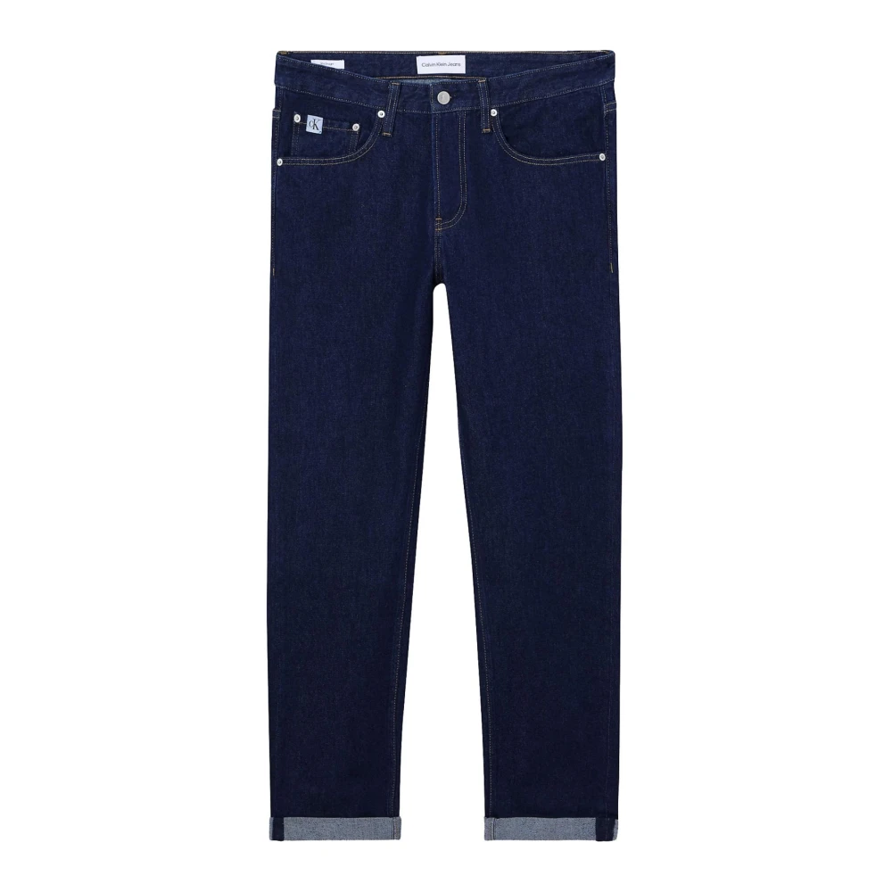 Calvin Klein Blauwe Regular Denim Jeans Blue Heren