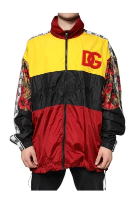 Färgglad Logo Zip Sweater