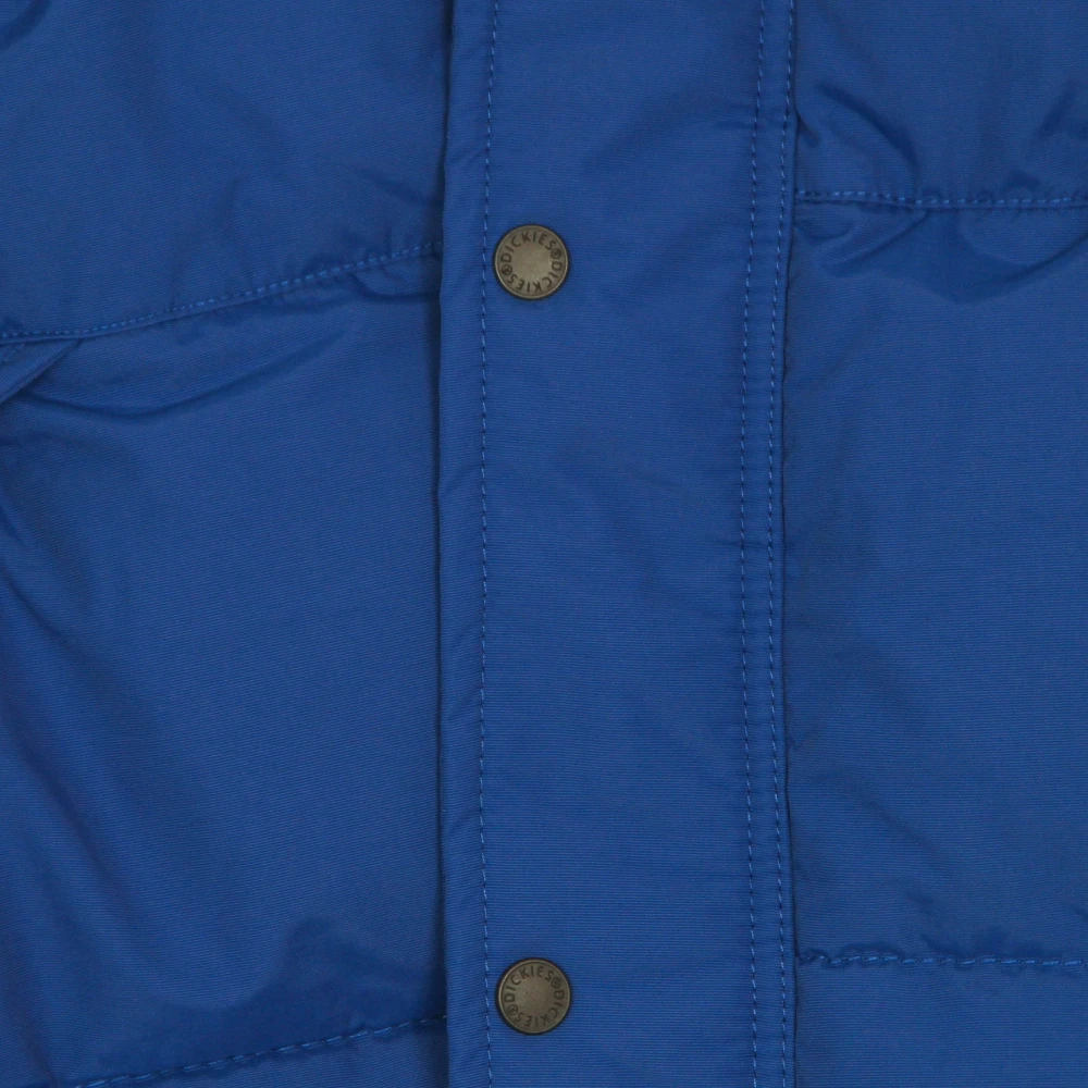 Dickies Blauwe Donsjas met Afneembare Capuchon Blue Heren