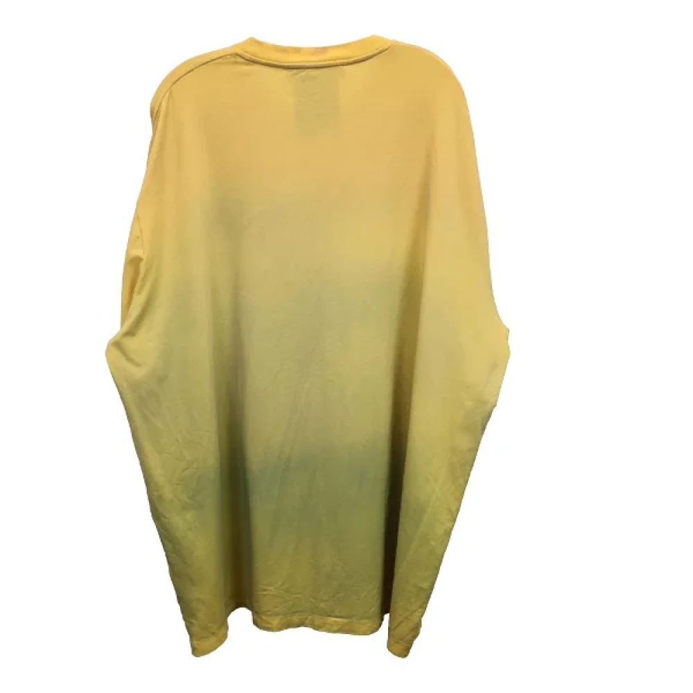 Acne Studios Pre-owned Cotton tops Yellow Heren