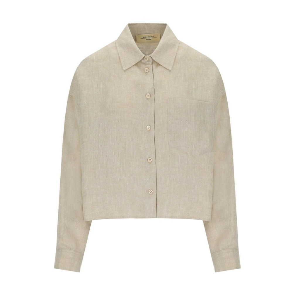 Weekend Max Mara Vrouw Beige Jassen Dames, 2XS, Shirts
