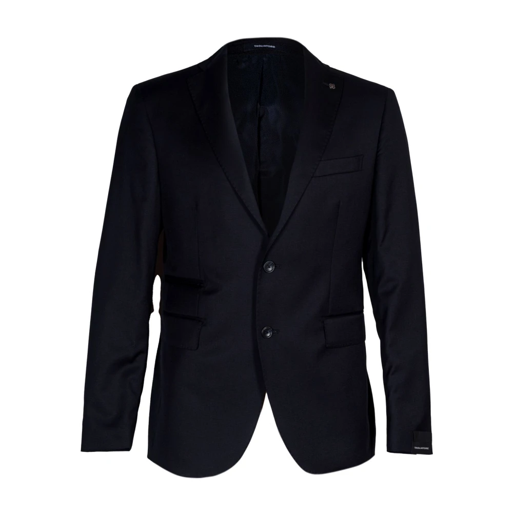 Tagliatore Men's Blue Blazers, S, Single-Breasted Suit