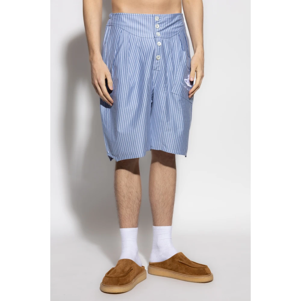 Vivienne Westwood Shorts Romario Blue Heren