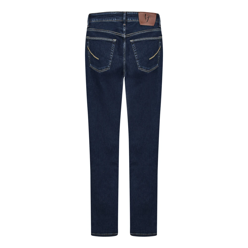 Hand Picked Slim Fit Blauwe Jeans Blue Heren