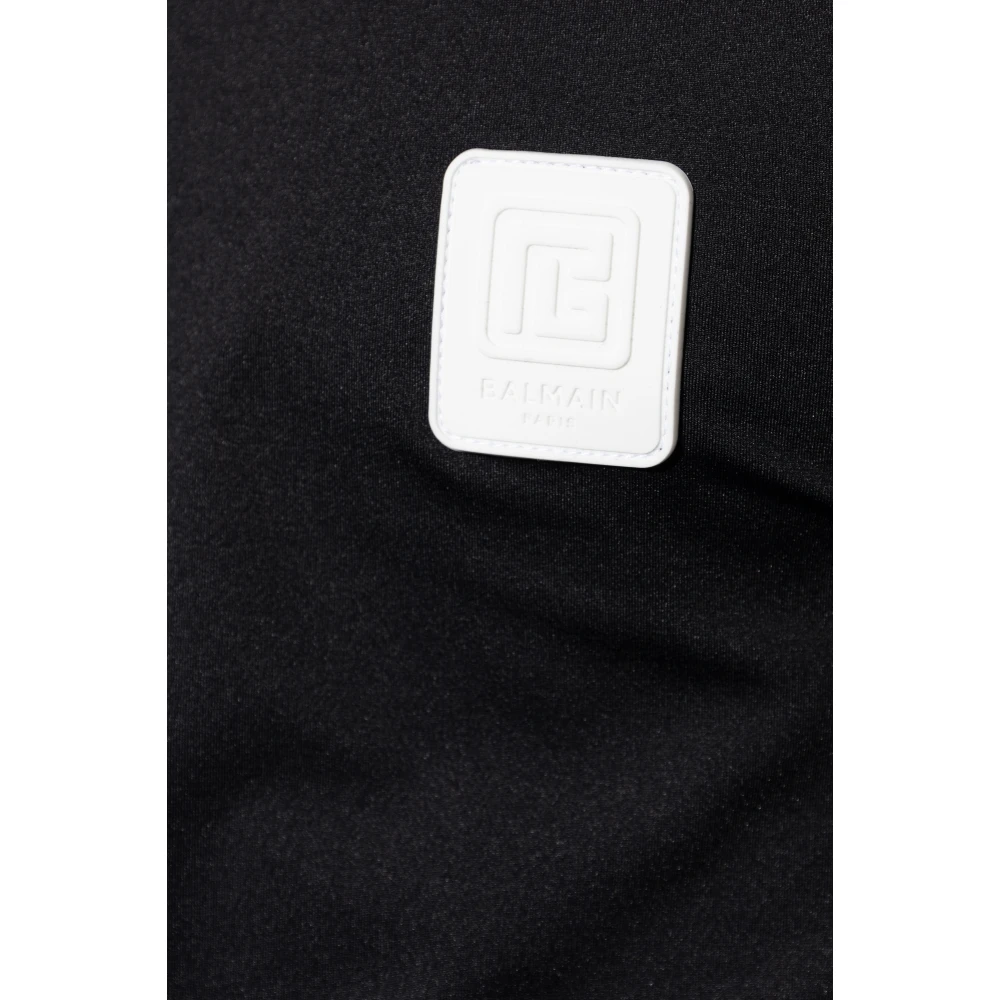 Balmain Zwem T-shirt Black Heren