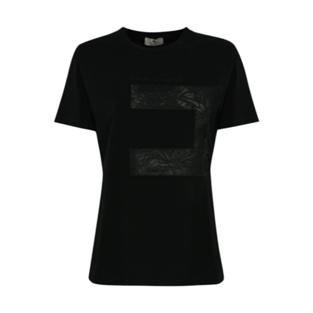 Tシャツ・カットソー ELISABETTA FRANCHI Women Tops BK69T51E2314 black Elisabetta Franchi Tops for Women | Online Sale up to 45
