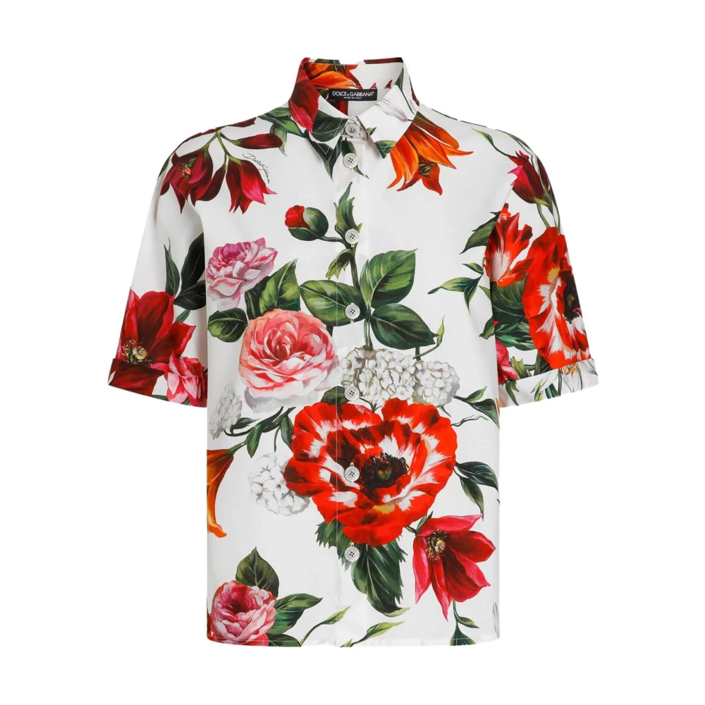 Dolce & Gabbana Women's Multicolor Stylish Shirt With F5d68ths5tqha5pb Detail 2XS