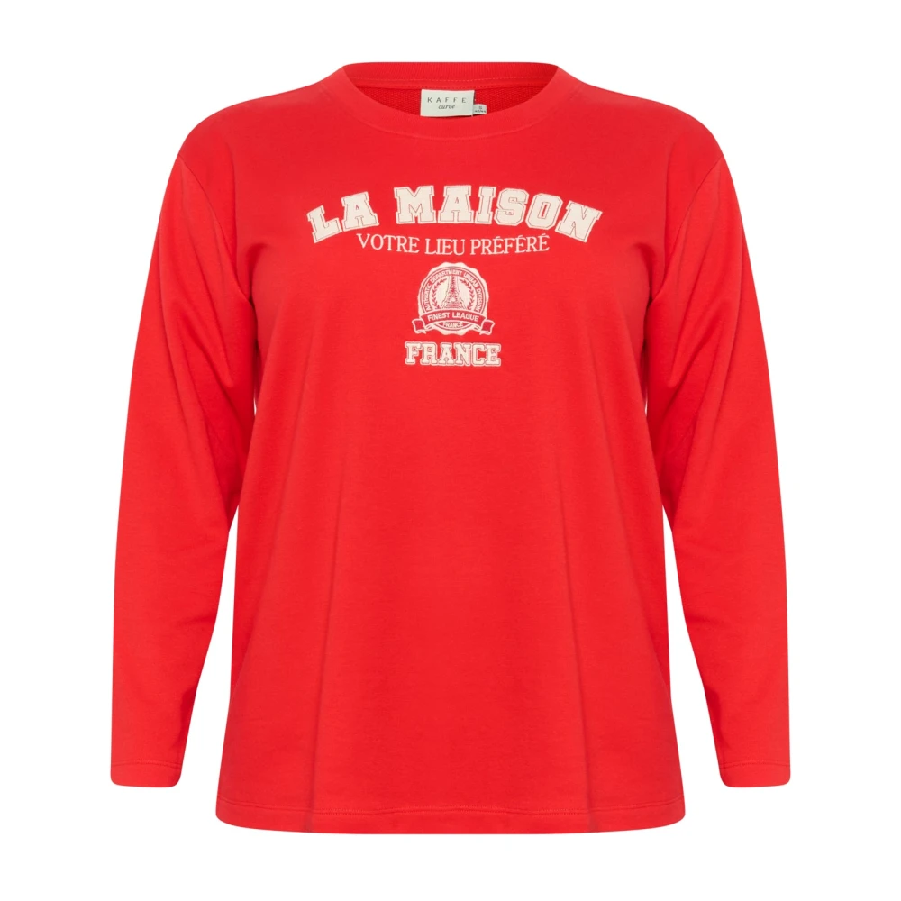 Tops > Long Sleeve Tops - - Kaffe Curve - Modalova