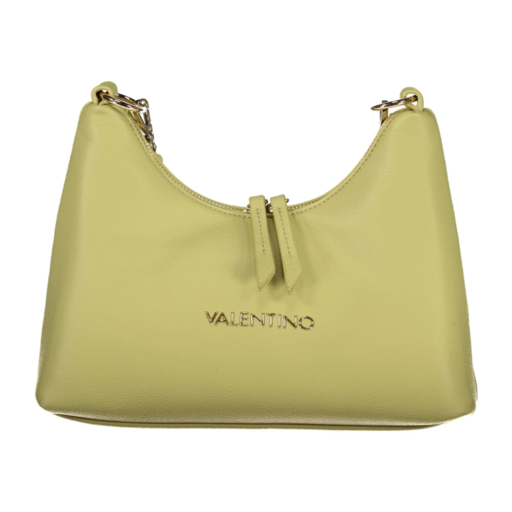 Valentino by Mario Valentino Groene Schoudertas met Kettingriem Green Dames