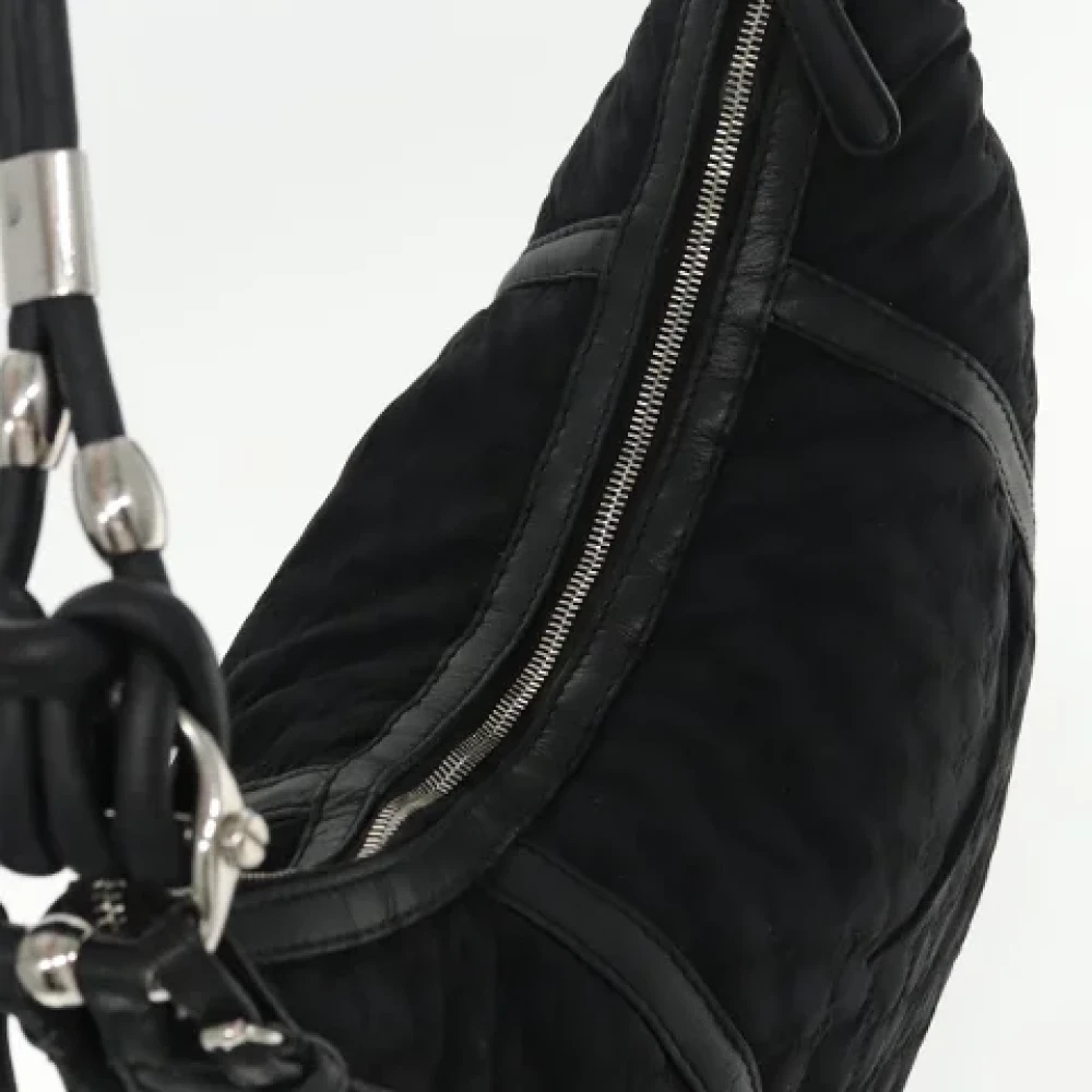 Gucci Vintage Pre-owned Nylon gucci-bags Black Dames