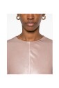 robe-maxi-rose-poudre-a-col-rond