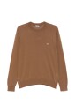 pull-en-coton-marron-design-elegant