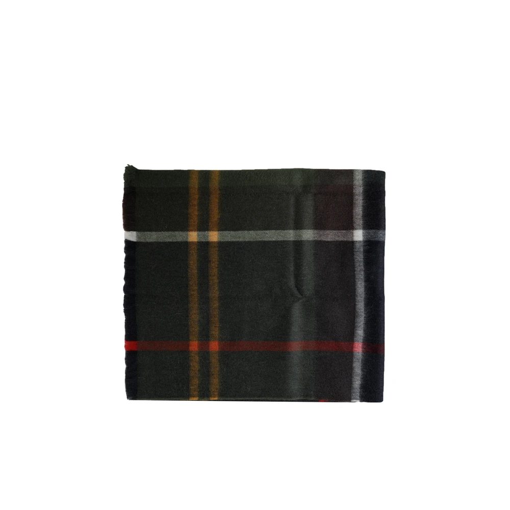 Barbour Premium Lambswool Tartan Plaid Sjaal Multicolor Dames