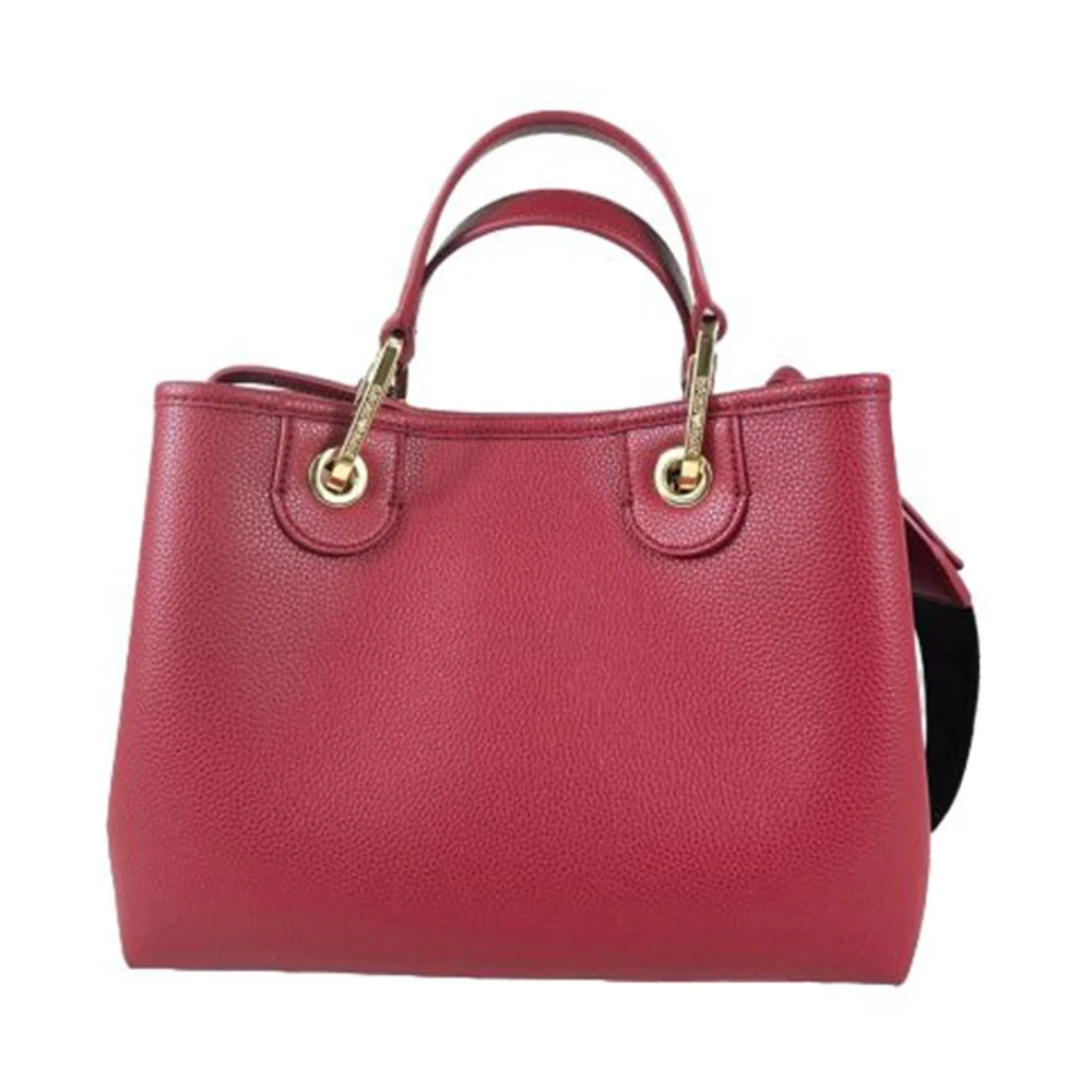 Giorgio Armani Bordeaux Synthetische Dames Shopper Red Dames