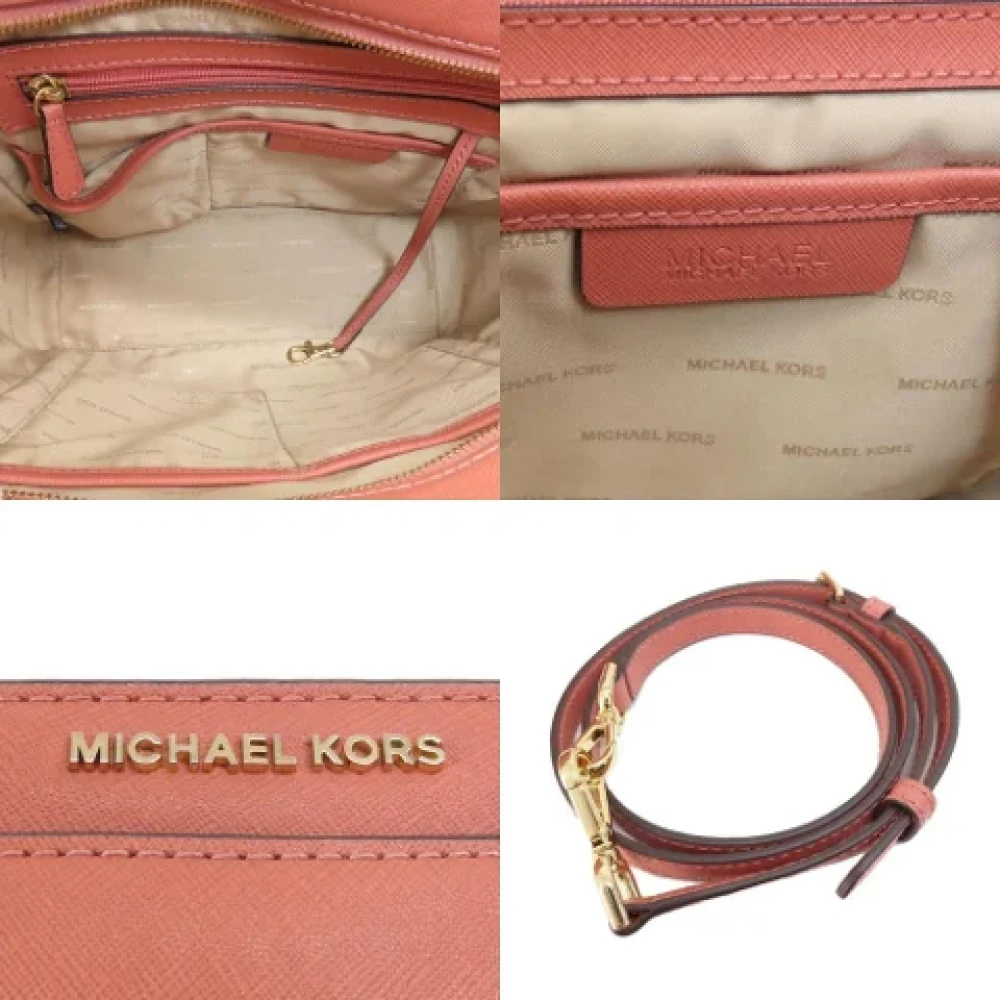 Michael Kors Pre-owned Canvas totes Pink Dames