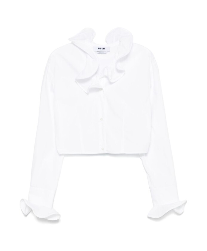 white-button-up-shirt-with-embroidered-logo