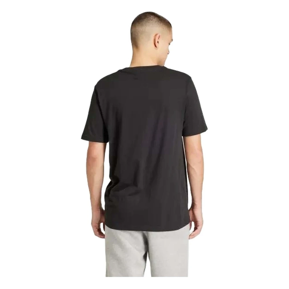 Adidas Essentials Trifolio T-shirt Black Heren