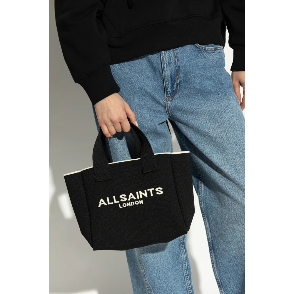 AllSaints Izzy Shopper Bag Black Dames