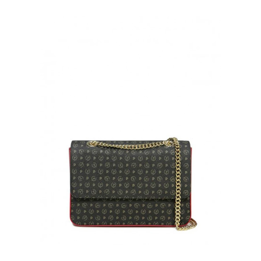 Pollini Donna Nero Borse, Taglia Unica, New,