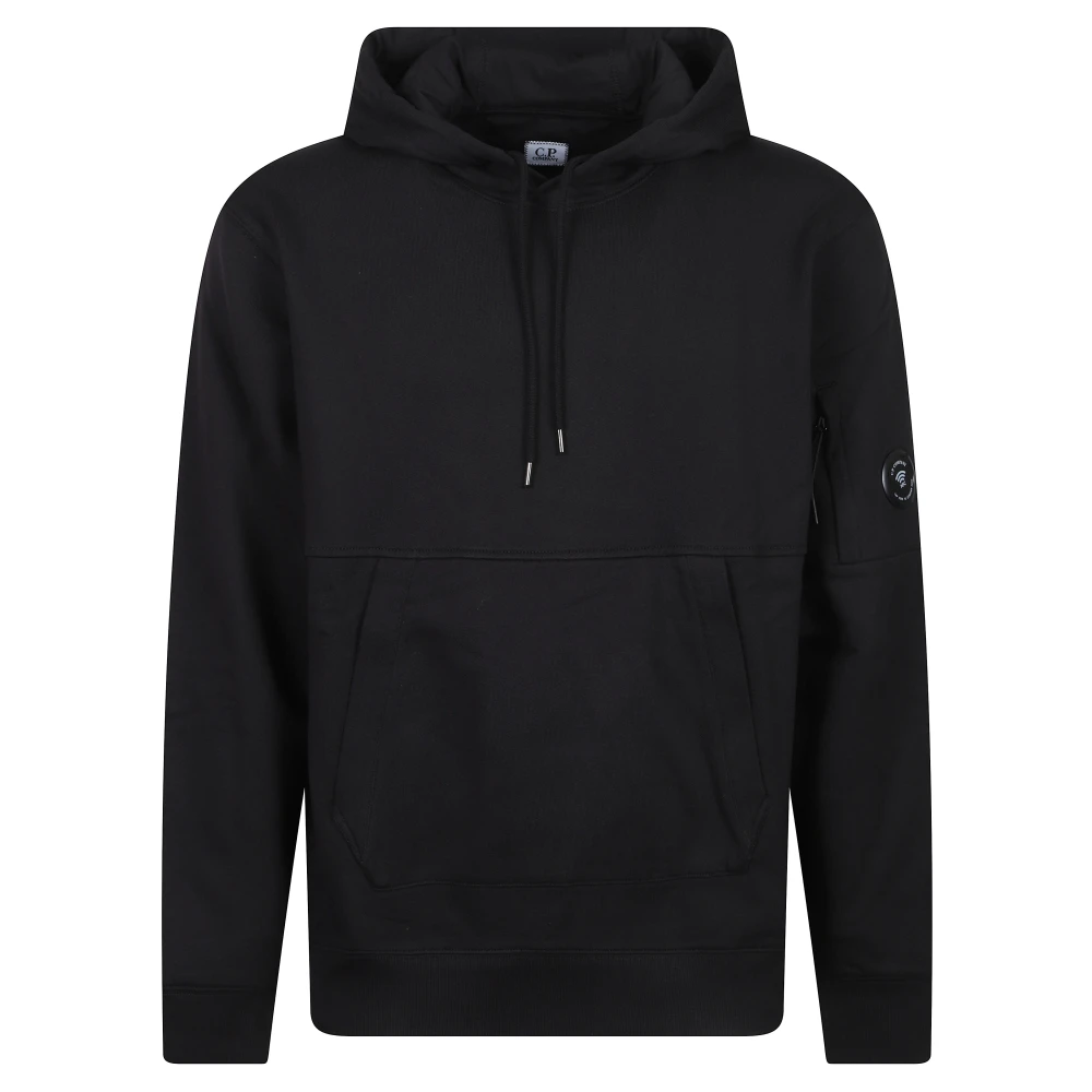 Diagonal Raised Lens Hoodie Men's Fleece - Image 5