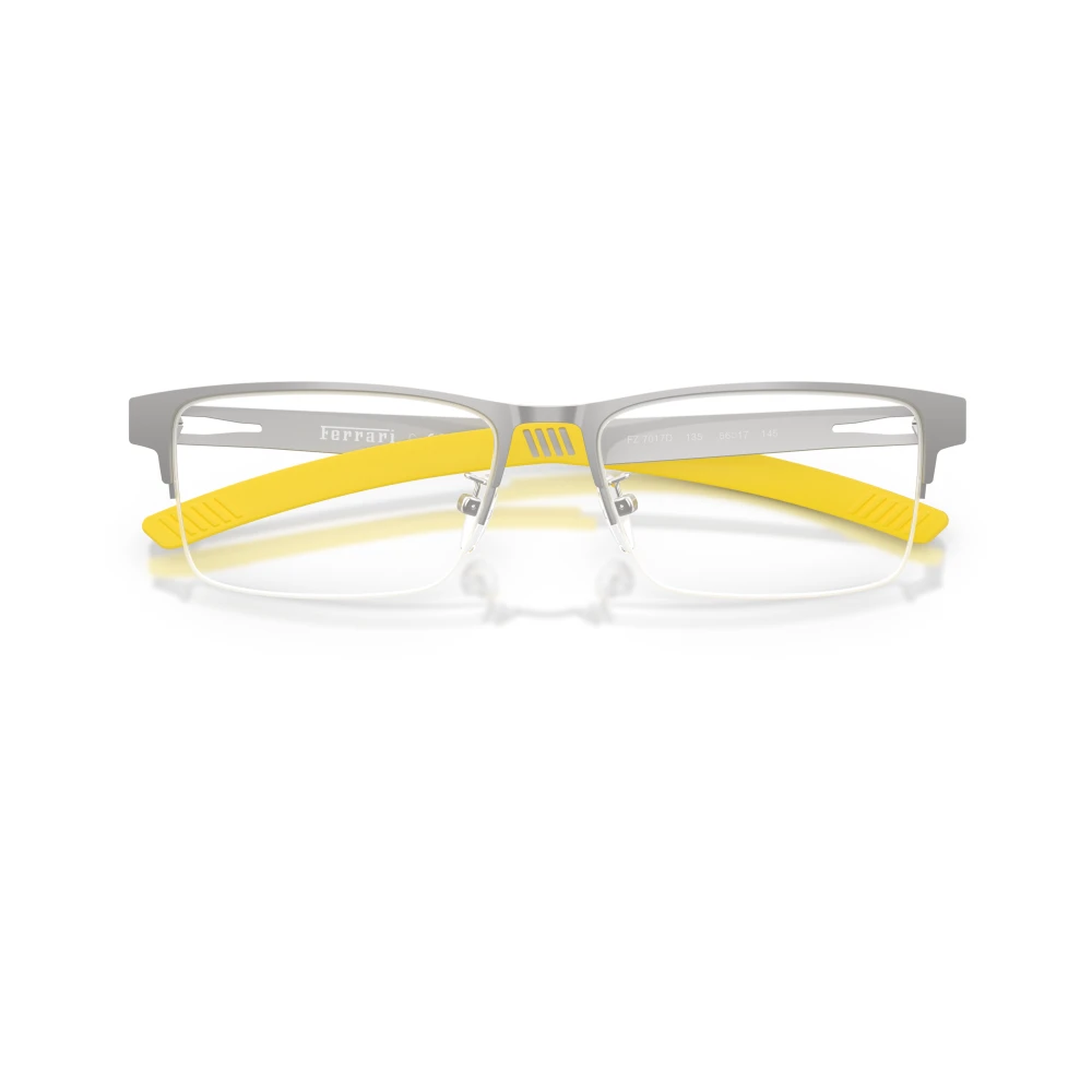 Ferrari Unisex Gray Glasses, 56 Mm, Scuderia Fz7017d Optical Frame