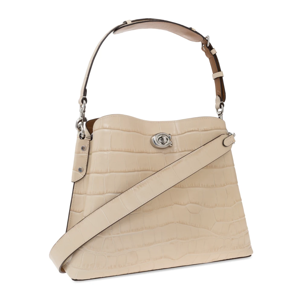 Coach Wilg SB Schoudertas Beige Dames