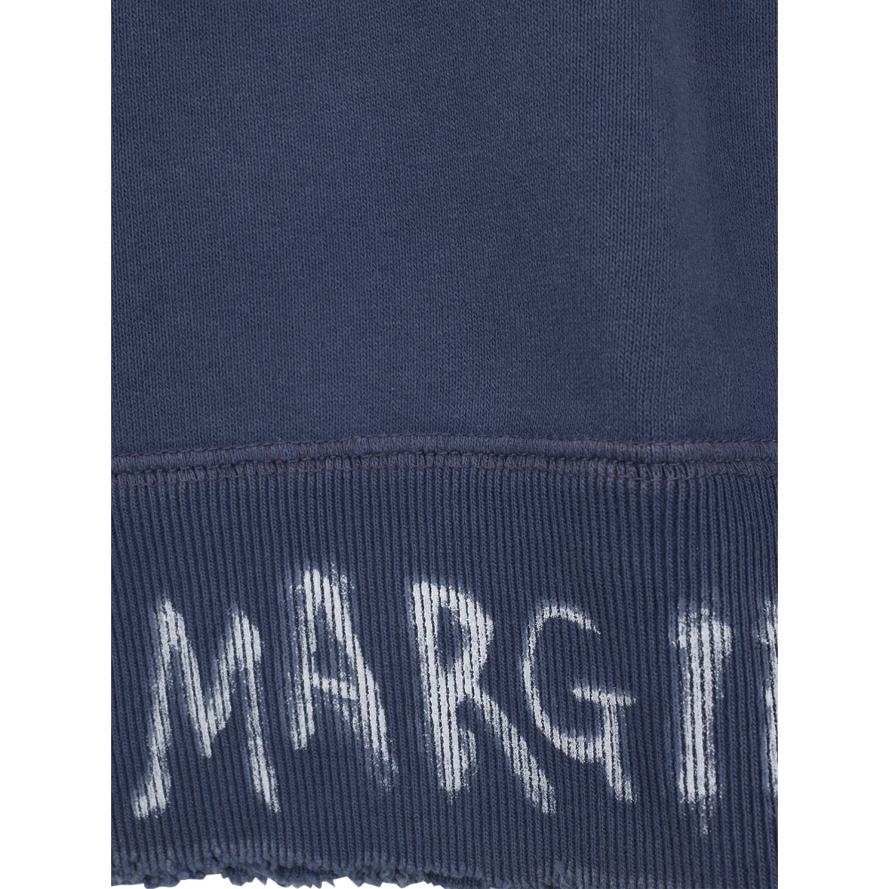 Maison Margiela Sweatshirt Collectie Blue Heren