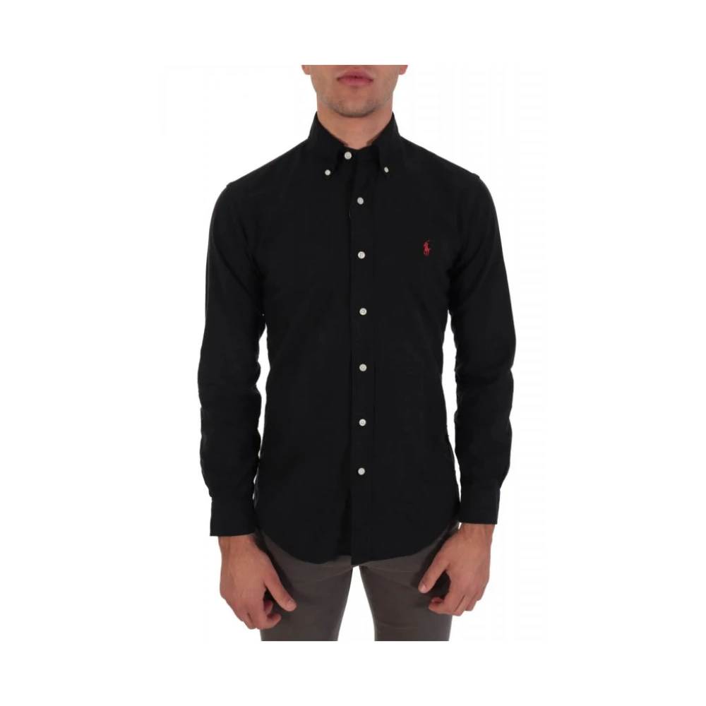 Ralph Lauren Uomo Nero Magliette, S, New,