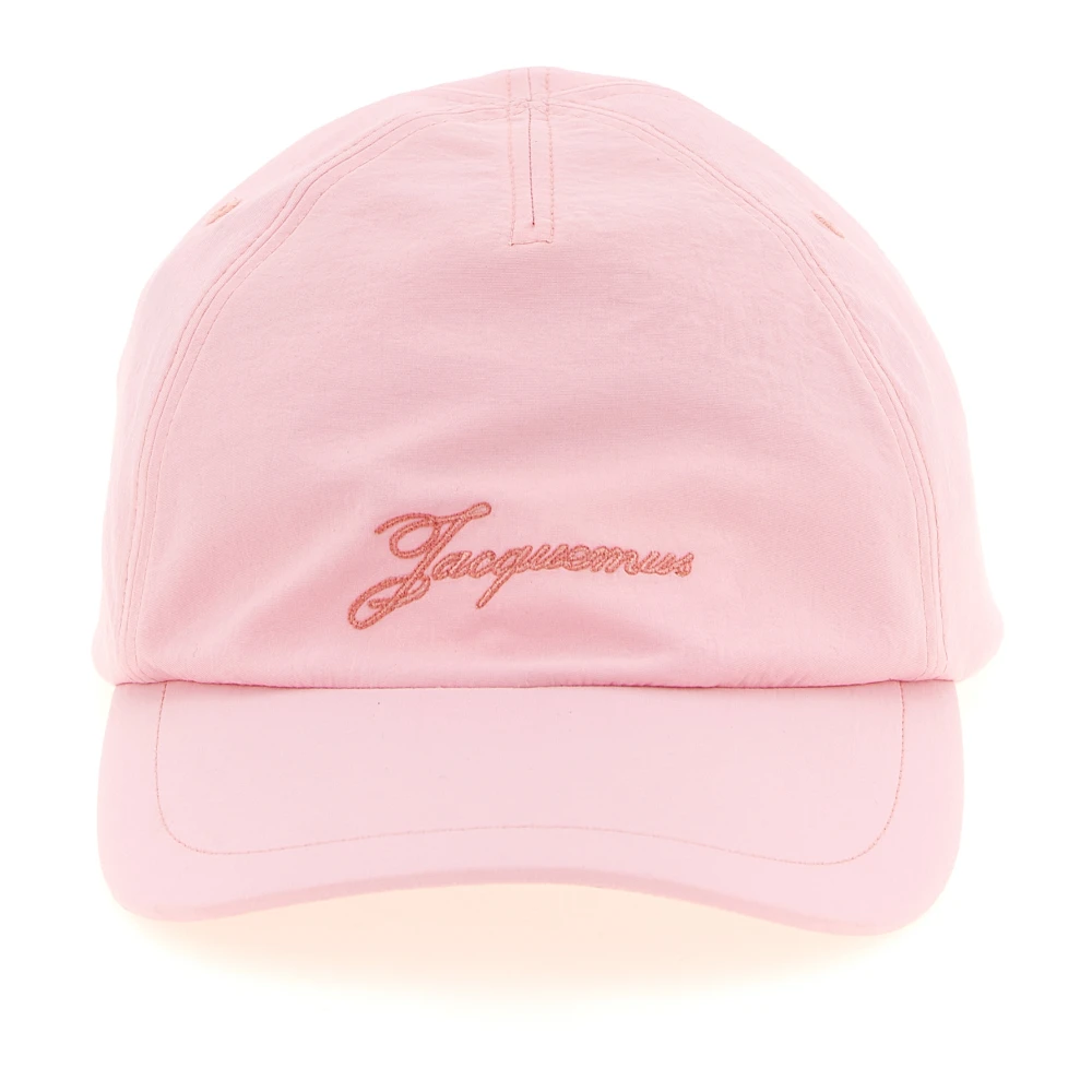 Jacquemus Pink Hats & Caps, Female, 56 Cm, La Casquette Baluchon