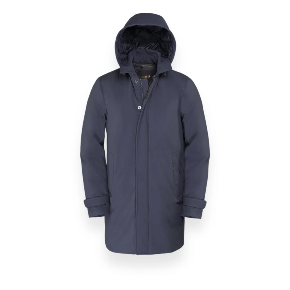 Moorer Navy Winterjas Vido-Skt Blue Heren