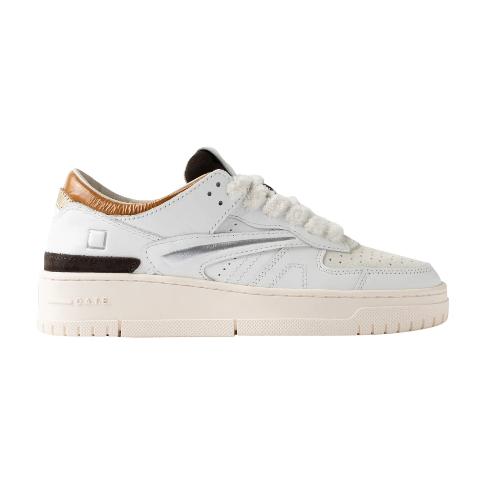 D.a.t.e. Uomo Bianco Scarpe, 45 Eu, New, - Immagine 5