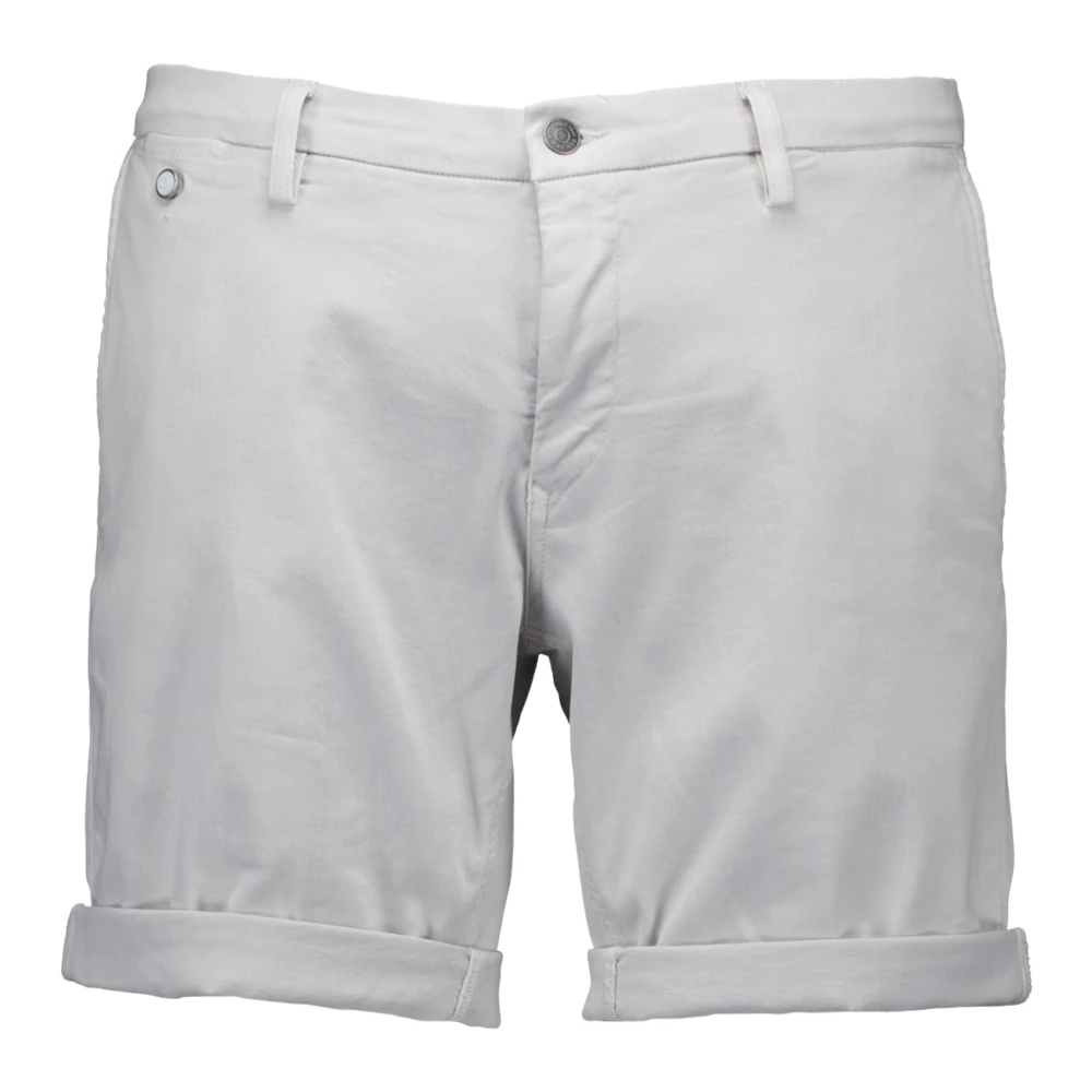 Replay Lichtgrijze Casual Shorts Gray Heren