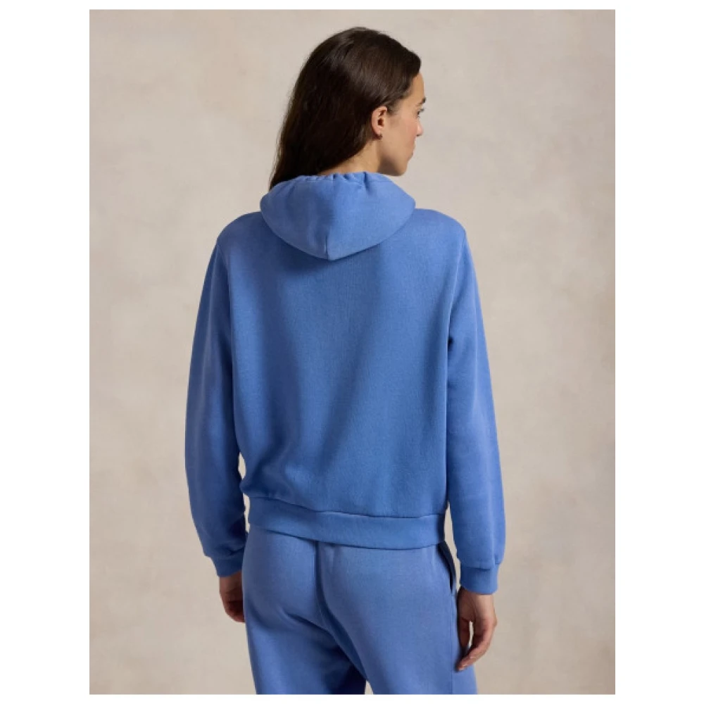 Polo Ralph Lauren Hoodie met rits Blue Dames