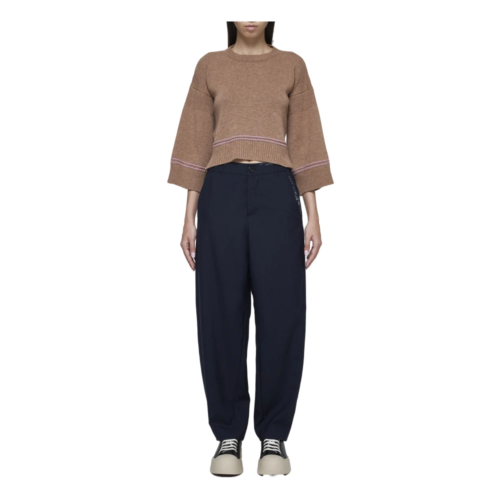 Marni Stijlvolle Sweaters Collectie Beige Dames