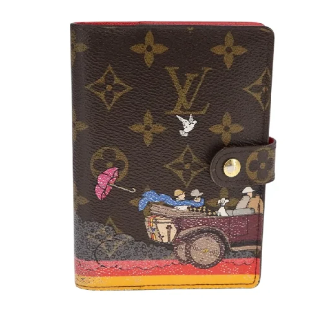 Louis Vuitton Vintage Pre-owned Canvas home-office Brown Dames