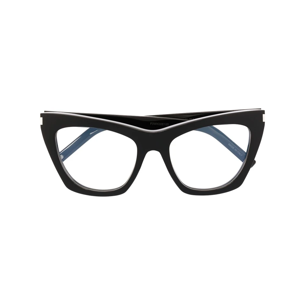 Saint Laurent Women's Black Glasses, 55 Mm, Optical Frame