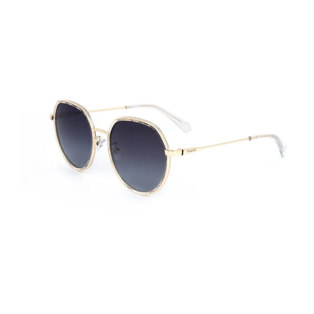 Polaroid Unisex Golden Stainless Steel Sunglasses
