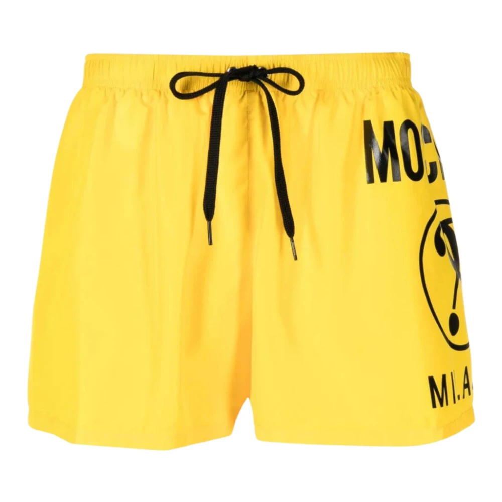 Moschino Beachwear Yellow Heren